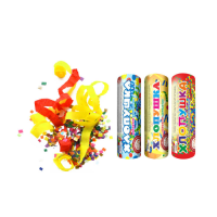 Набор ( 3конф.+3серп.) Набор хлопушек купить в Приморске Калининградской области | primorskkaliningradskaya.salutsklad.ru