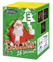 Ё-Ёлка Батарея салютов купить в Приморске Калининградской области | primorskkaliningradskaya.salutsklad.ru