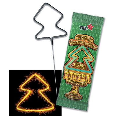 Елочка Бенгальские огни фигурные купить в Приморске Калининградской области | primorskkaliningradskaya.salutsklad.ru