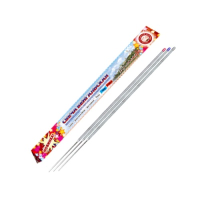 Триколор 300 мм. Бенгальские огни цветные купить в Приморске Калининградской области | primorskkaliningradskaya.salutsklad.ru