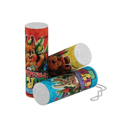 Супер с сюрпризом Хлопушки купить в Приморске Калининградской области | primorskkaliningradskaya.salutsklad.ru