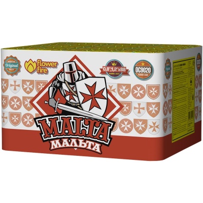 Мальта Батарея салютов купить в Приморске Калининградской области | primorskkaliningradskaya.salutsklad.ru