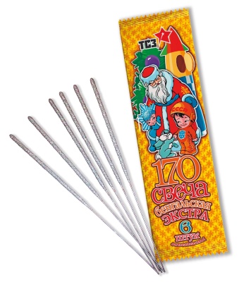 170 мм. Экстра Бенгальские огни купить в Приморске Калининградской области | primorskkaliningradskaya.salutsklad.ru