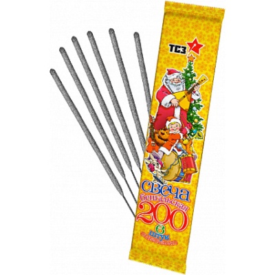 200 мм. Бенгальские огни купить в Приморске Калининградской области | primorskkaliningradskaya.salutsklad.ru