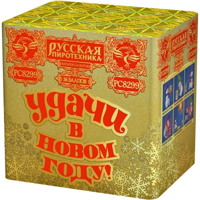 УДАЧИ в Новом году! Салют купить в Приморске Калининградской области | primorskkaliningradskaya.salutsklad.ru