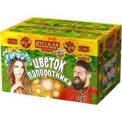 Цветок папоротника Фонтан фейерверк купить в Приморске Калининградской области | primorskkaliningradskaya.salutsklad.ru